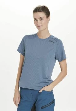 Endurance Jannie Funktionelles Bike Radsport- T-Shirt Print - Slate Blue