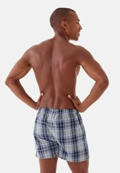 4 Pack Casual - Boxershort - Multicolor Assorted Blue Stripes Mix -Endurance Winkel 0d0b734a32bf485981f7edb3fb254c32