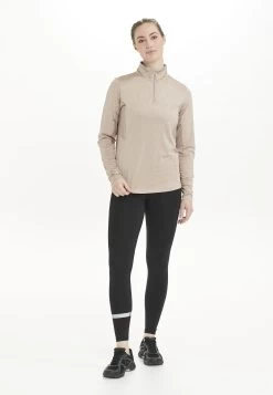 Endurance Jocee - Longsleeve - Warm Taupe