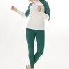Endurance Midlayer Abbye - Longsleeve - Mallard Green