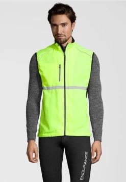 Endurance Mit Atmungsaktiver Eigenschaft - Bodywarmer - Neon Yellow