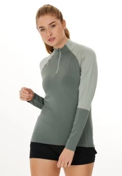 Endurance Midlayer Abbye - Longsleeve - Desert Green -Endurance Winkel 3a954c56dd734ba3be8164d6f754918a
