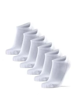 6 Pack - Enkelsokken - White