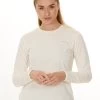 Endurance Midlayer - Longsleeve -Whisper White