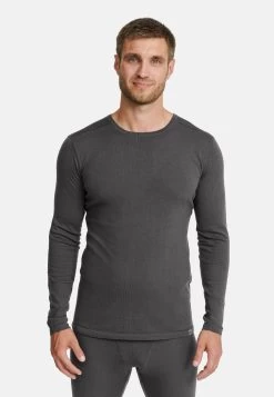 Merino Set - Hemd - Dark Grey -Endurance Winkel 6550daab49214f7ba231fbdaed38aa86