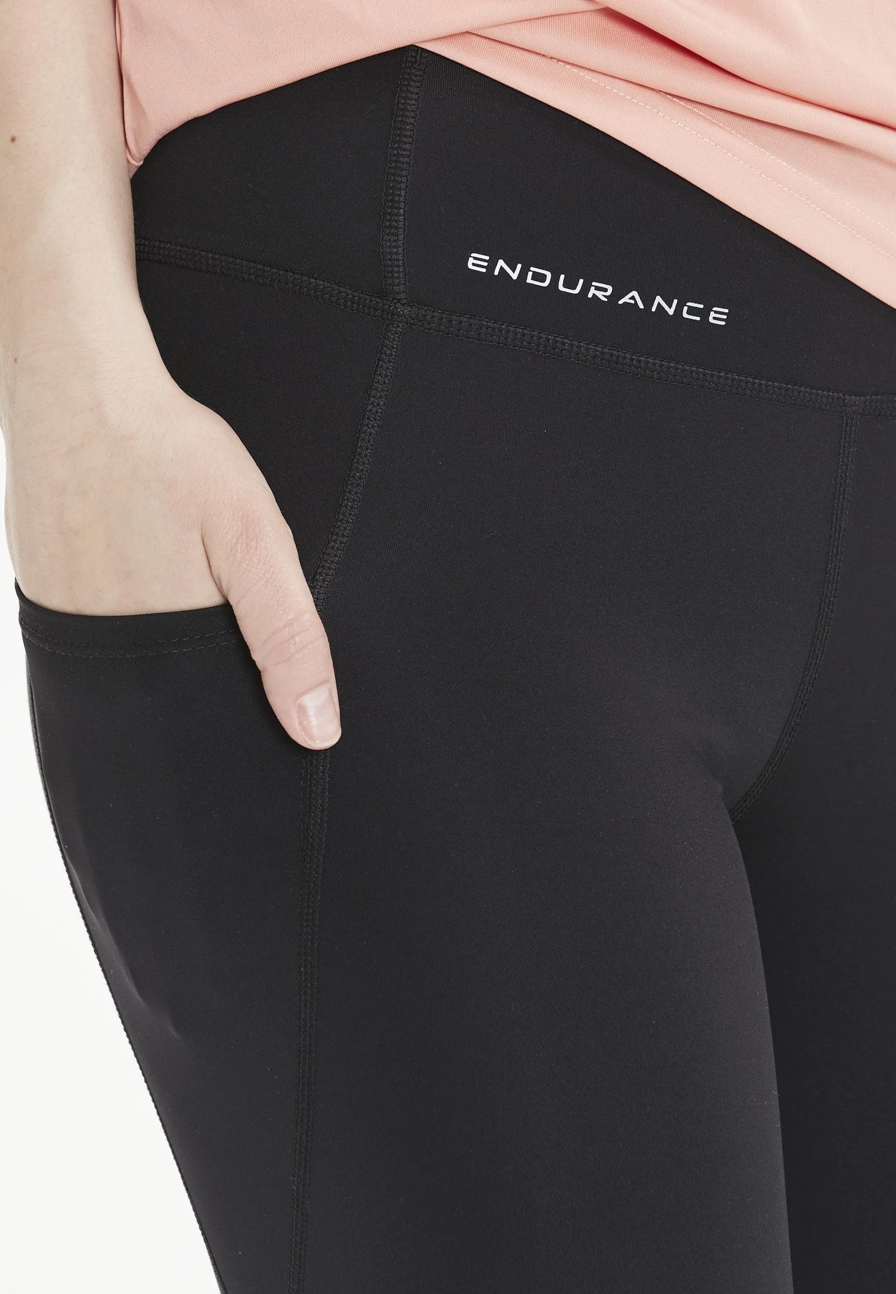 Endurance Funktions - Legging - Black 4 Endurance Funktions - Legging - Black - Afbeelding 4