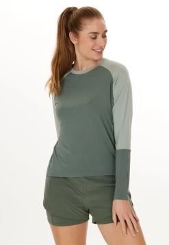 Endurance Abbye - Longsleeve - Desert Green