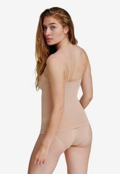 2-Pack Seamless - Top - Black/Nude Beige -Endurance Winkel 7c30848221cd48f1bf0394199cf1499f