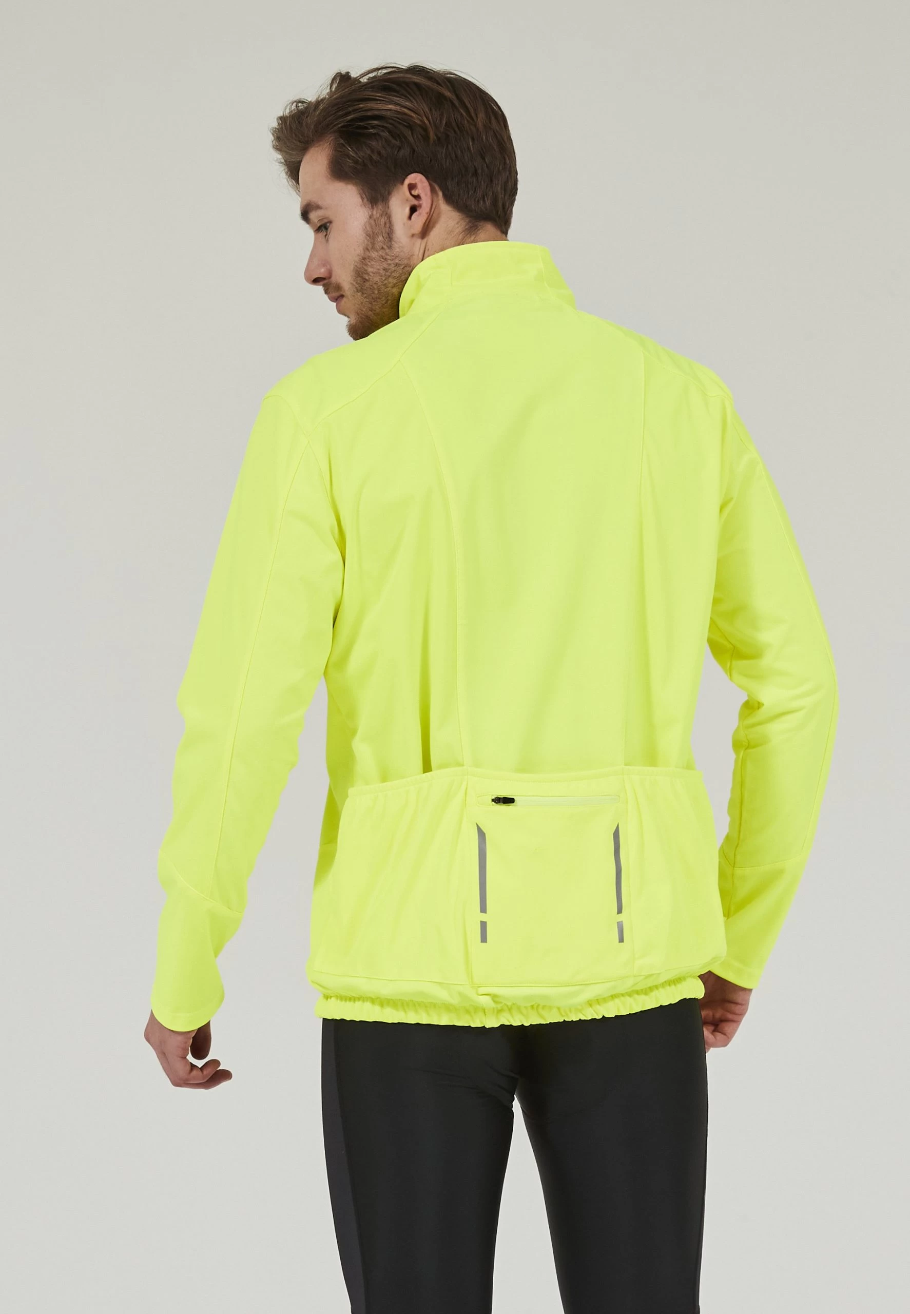 Endurance Cluson M Membrane Cycling - Sweater - 5001 Safety Yellow 3 Endurance Cluson M Membrane Cycling - Sweater - 5001 Safety Yellow - Afbeelding 3
