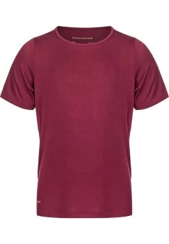 Endurance Sport T-Shirt -Tawny Port