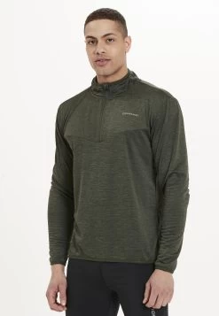 Endurance Ledger M Waffle - Longsleeve - Darkgreen
