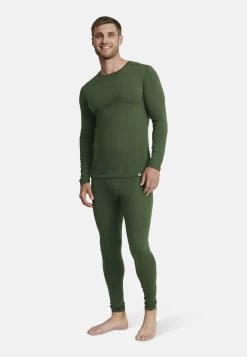 Merino Set - Hemd - Green