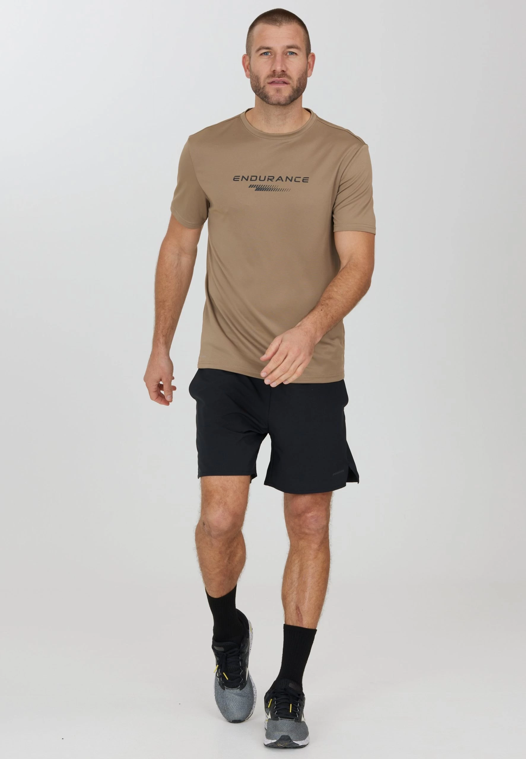Endurance T-Shirt Print - Beige 2 Endurance T-Shirt Print - Beige - Afbeelding 2