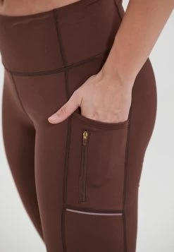Endurance Thadea PocketXql - Legging - Chestnut -Endurance Winkel 9955751d77ad48169747b473fe6c4eec