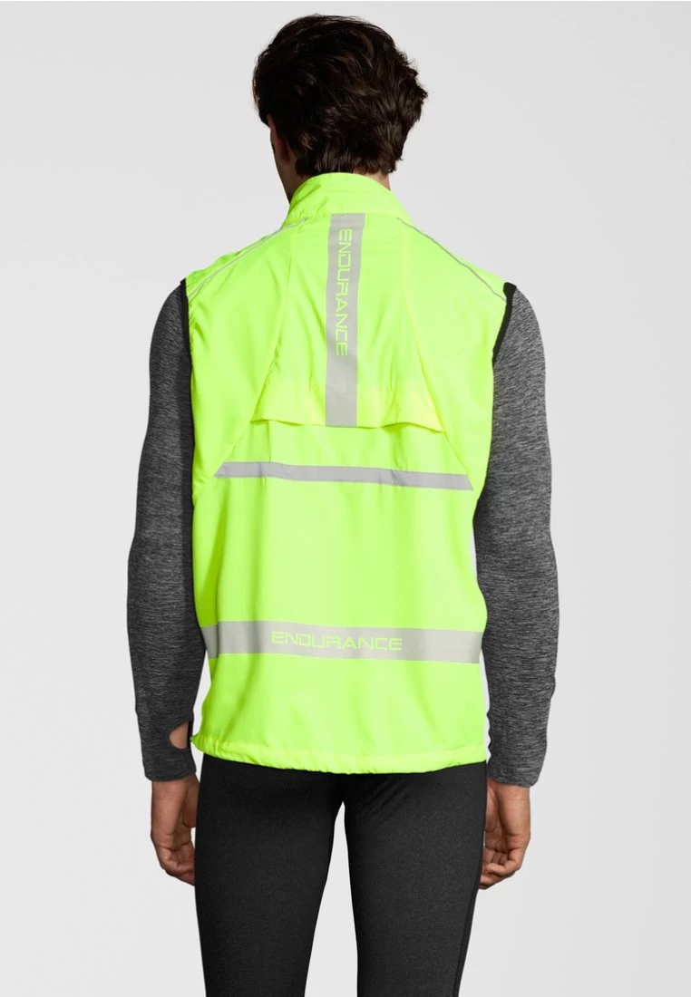 Endurance Mit Atmungsaktiver Eigenschaft - Bodywarmer - Neon Yellow 3 Endurance Mit Atmungsaktiver Eigenschaft - Bodywarmer - Neon Yellow - Afbeelding 3