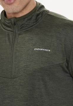 Endurance Ledger M Waffle - Longsleeve - Darkgreen -Endurance Winkel 9f08e5ef17224bd8be80ce1c3fc26b69