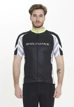 Endurance Radtrikot Parmer M Cycling - T-Shirt Print - Black