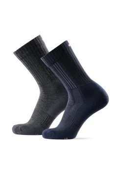 Premium Hiking 2 Pack - Sportsokken - Multicolor Grey Navy Blue -Endurance Winkel ad43ce822fa248808ebf7f2742fd698c