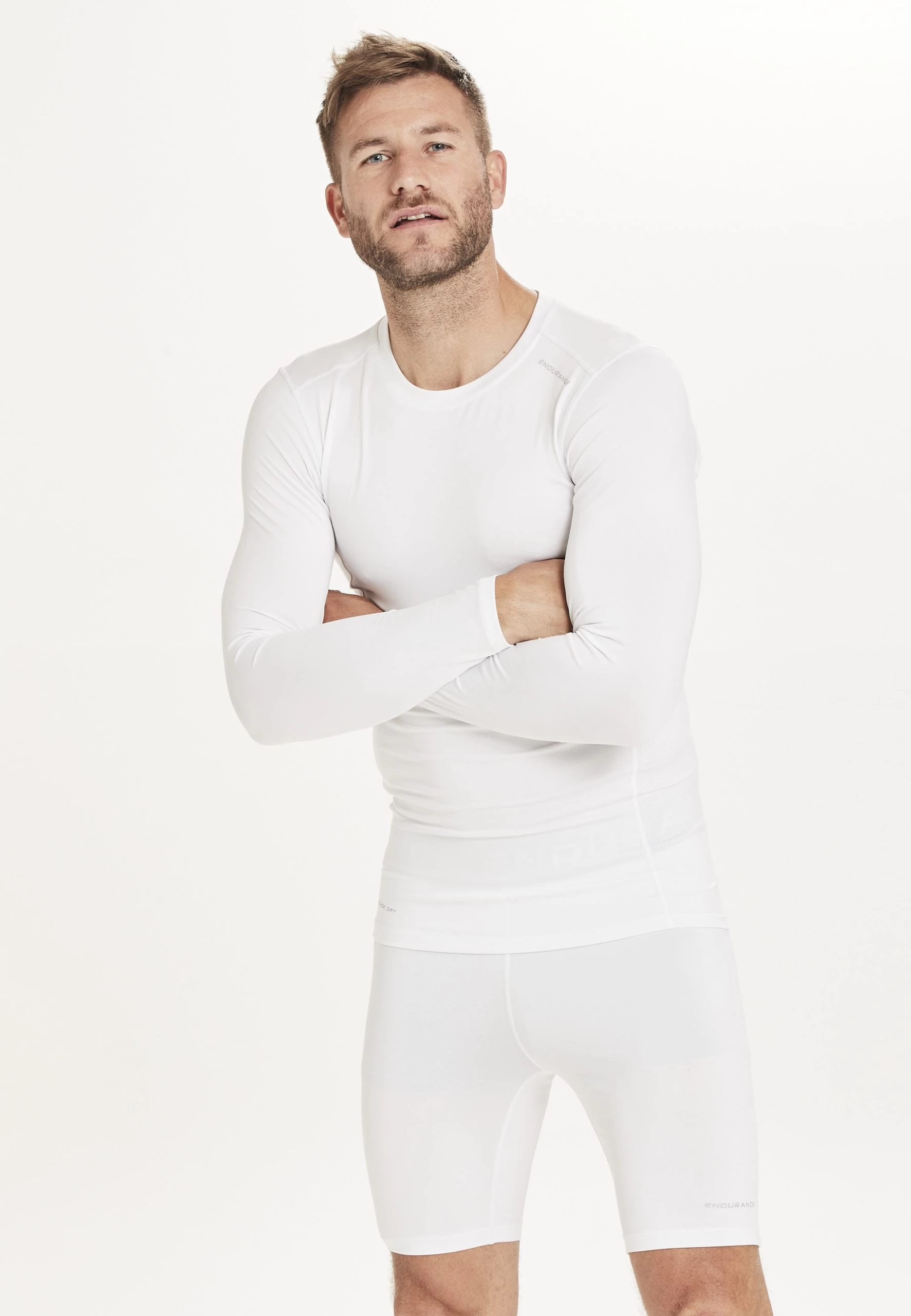 Endurance Funktions Power - Longsleeve - White 1 Endurance Funktions Power - Longsleeve - White