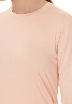 Endurance Funktions Maje Melange - Longsleeve -Peach Whip -Endurance Winkel b5b79d1b614b4e3487491c1c2401da94