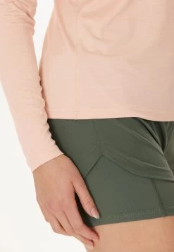 Endurance Funktions Maje Melange - Longsleeve -Peach Whip -Endurance Winkel c18b51da86f348d1bbac966dd529962a