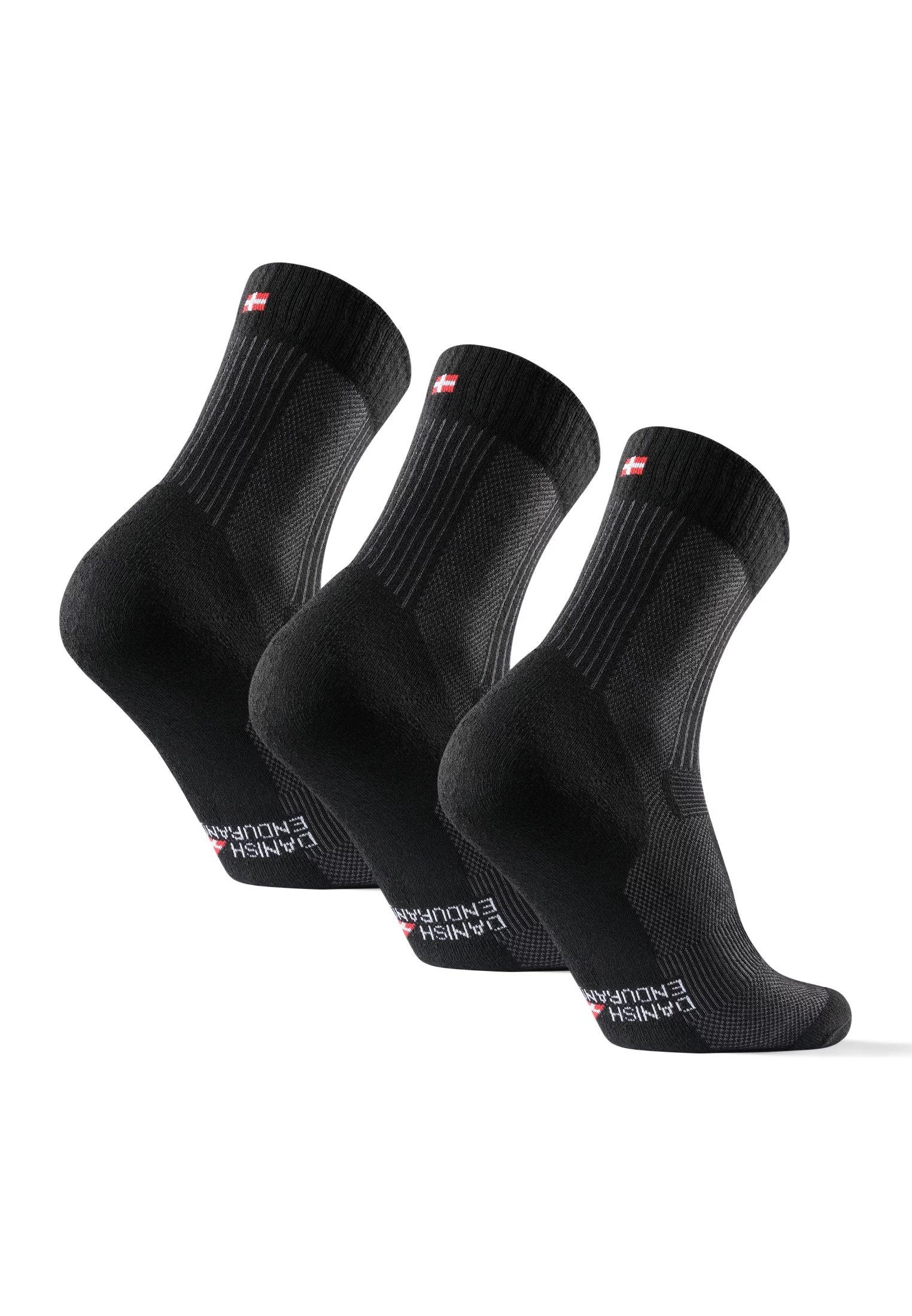 3 Pack - Sportsokken - Black 2 3 Pack - Sportsokken - Black - Afbeelding 2