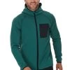 Endurance Midlayer Deerto - Sweater Met Rits - Groen