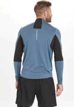 Endurance Lanbark M - Longsleeve - Slate Blue