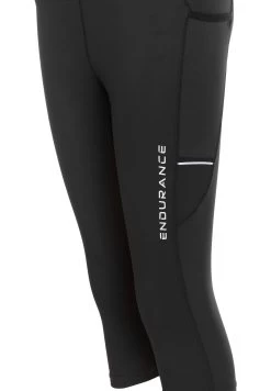 Endurance EnergywXql - 3/4 Sportbroek - Black -Endurance Winkel dfd1ddb103634f4ca319369b58660dbe