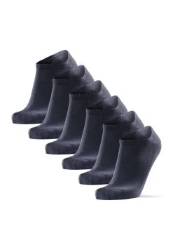 Low-Cut Bamboo 6 Pack - Sokken - Grey