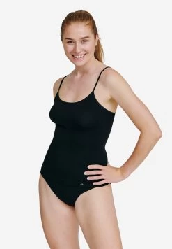 2-Pack Seamless - Top - Black/Nude Beige -Endurance Winkel e5b8826850f543d8bdb280f778a765ca