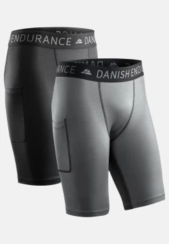 Compression 2 Pack - Onderbroeken - Grey -Endurance Winkel eab8724d4a5c45c7b79a93b0cb63e279