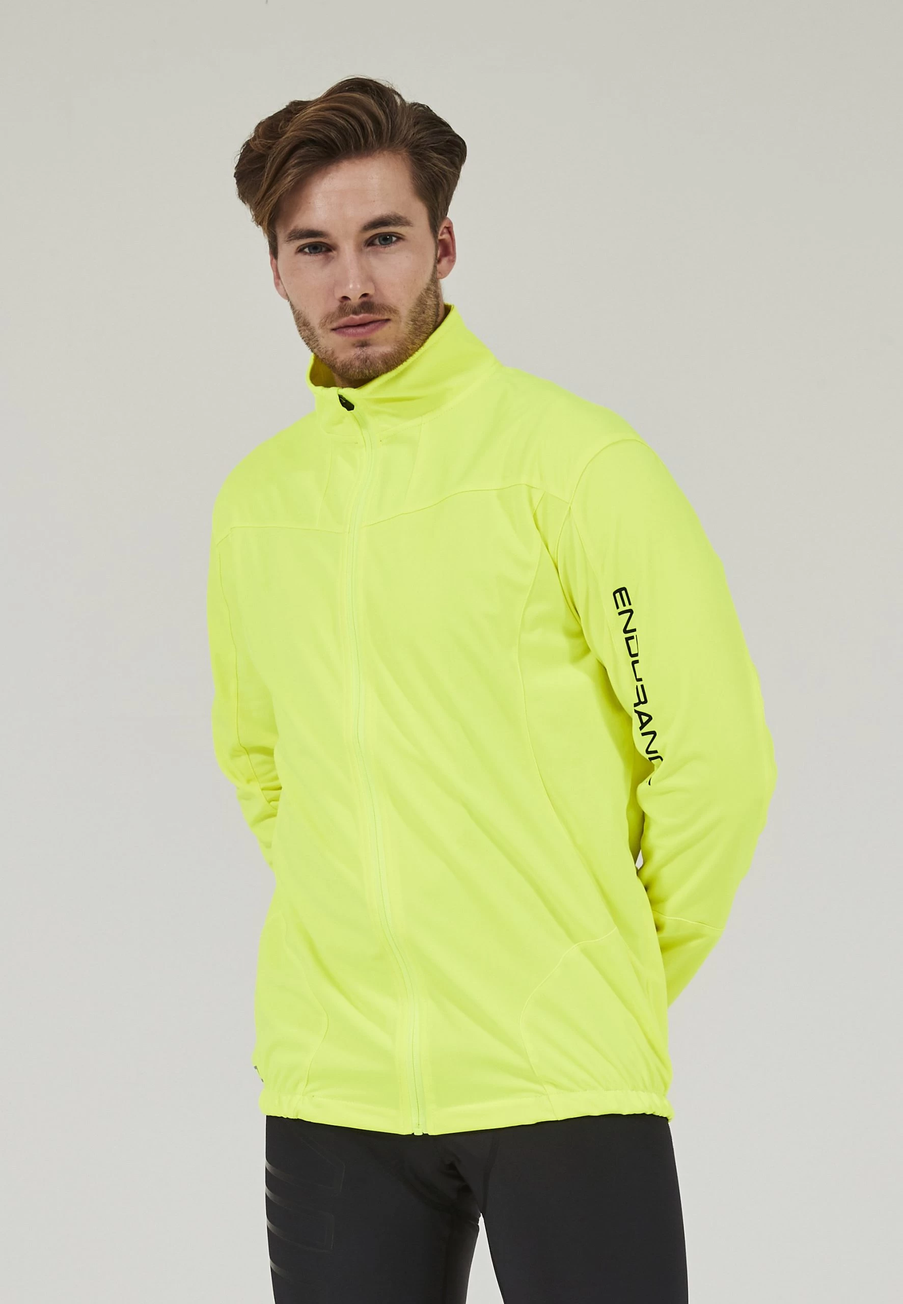Endurance Cluson M Membrane Cycling - Sweater - 5001 Safety Yellow 1 Endurance Cluson M Membrane Cycling - Sweater - 5001 Safety Yellow