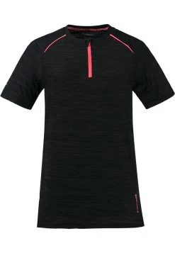 Endurance Deny W Activ Qxl - T-Shirt Print - 1111 Black Melange -Endurance Winkel efe8612c1271492185b7b375cba23427