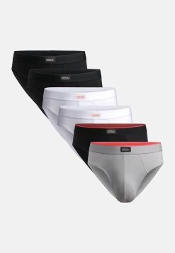 6 Pack Ultracomfort - Slip - Multicolor Black White Black RedGrey -Endurance Winkel fb1b9e7b968c4346815e83d4acb8fde1