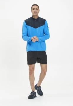 Endurance Funktionsshirt Keskon M Midlayer - Longsleeve - Directoire Blue